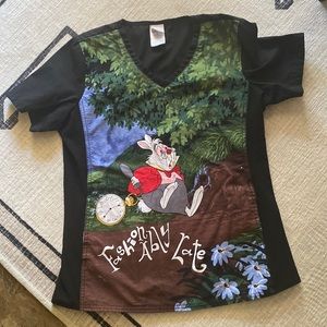 Disney scrub top